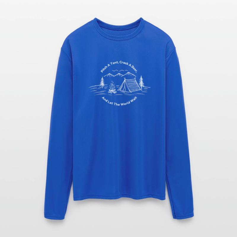 Pitch A Tent, Crack A Beer, And Let The World Wait