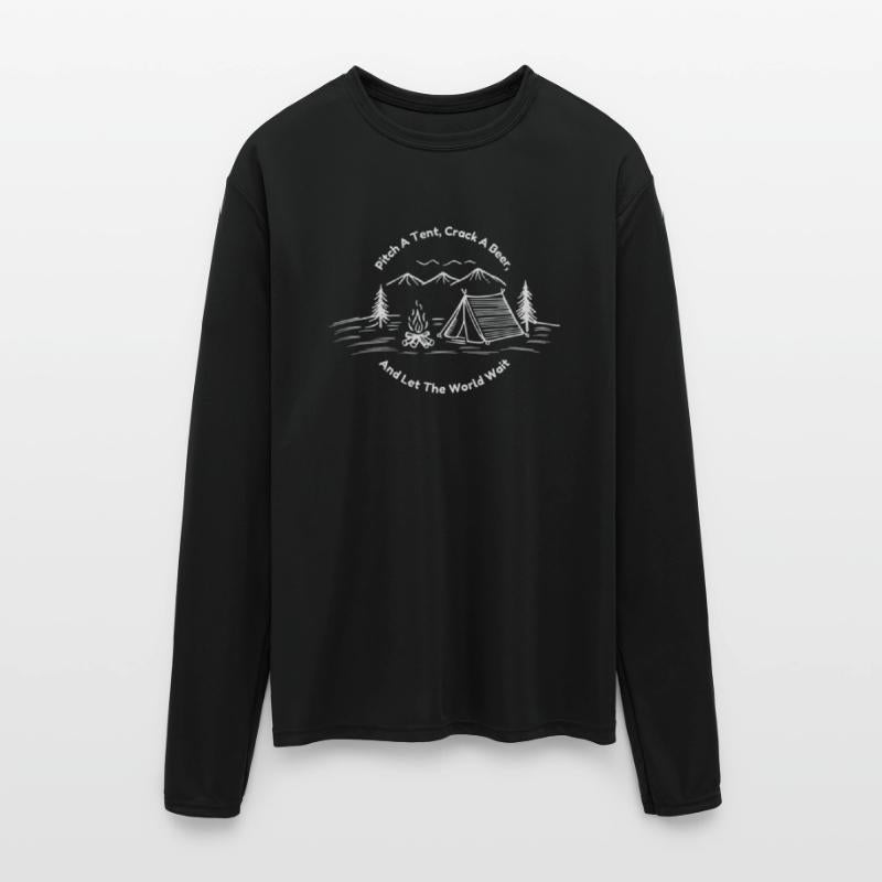 Pitch A Tent, Crack A Beer, And Let The World Wait