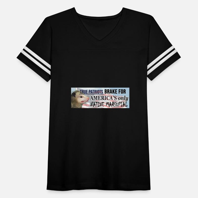 Possum Sticker - I brake for America's only native