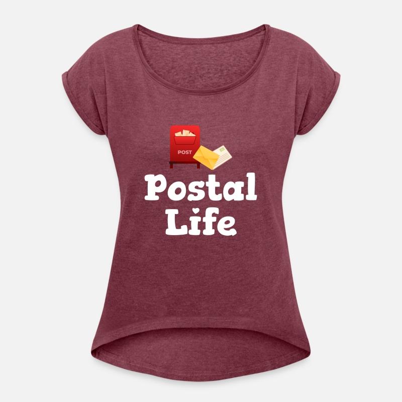 Postal Life Funny Worker Postman Mailman Letter
