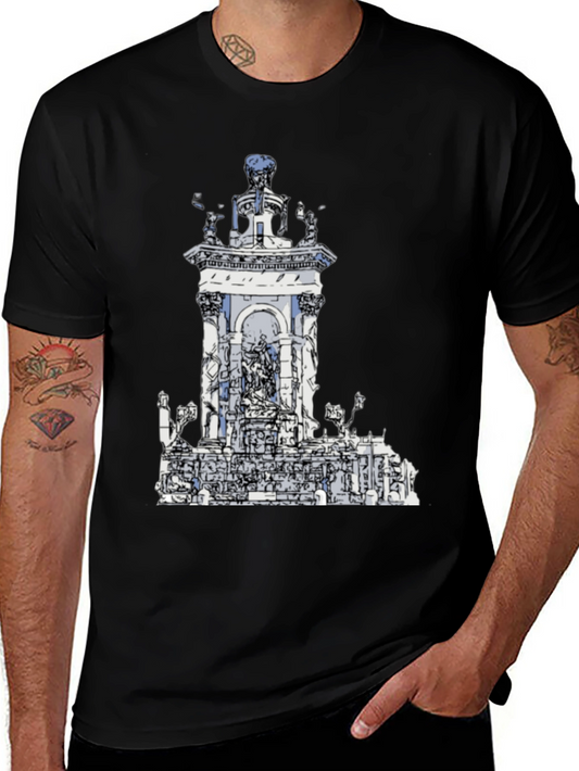 Architectural Art Tee - Black
