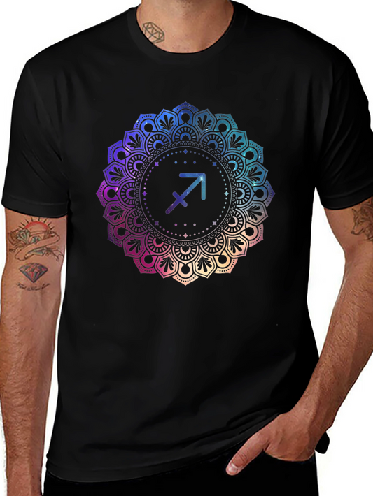 Sagittarius Mandala Graphic Tee