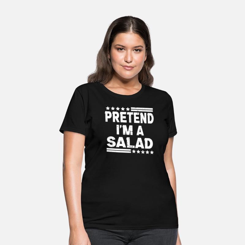 Pretend I'm A Salad Easy Lazy Halloween Costume P