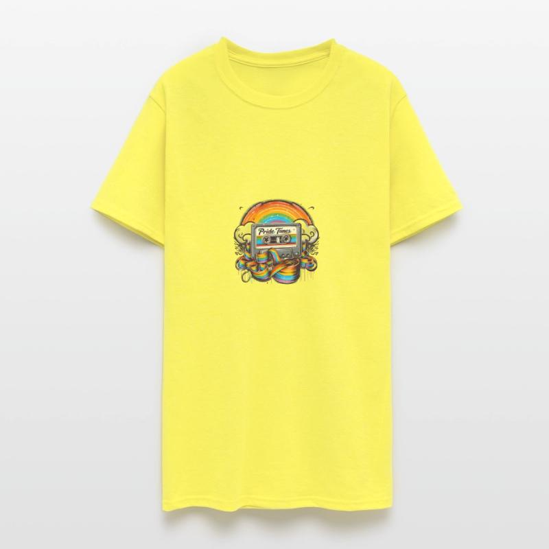 Pride Tunes Rainbow Cassette Design