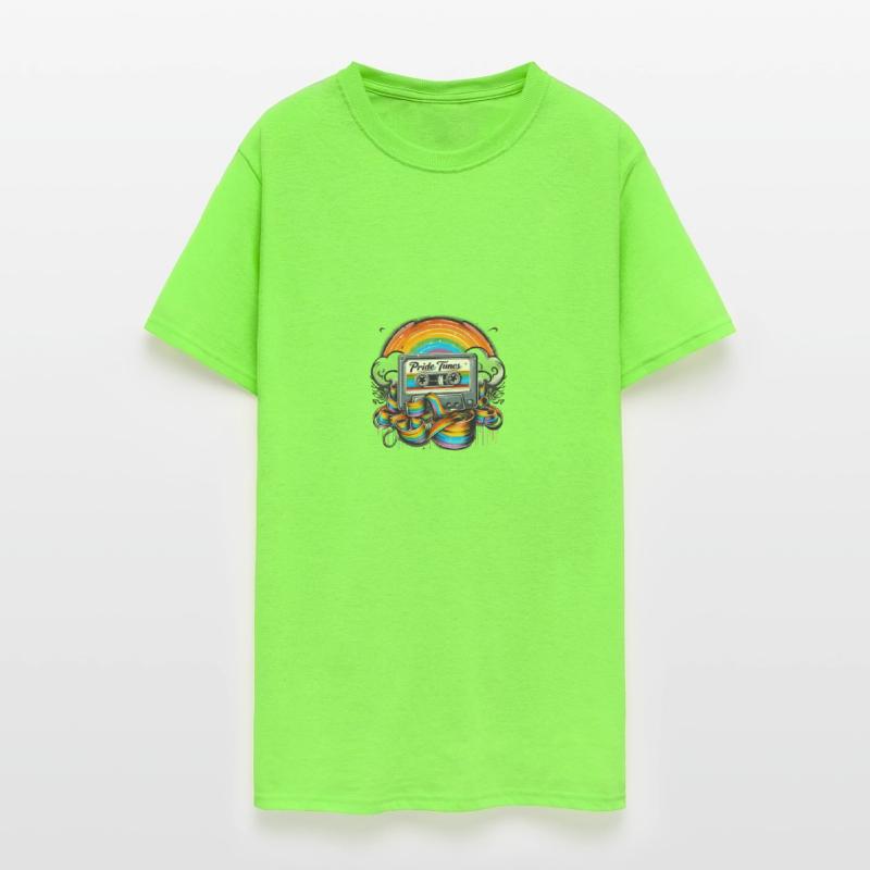 Pride Tunes Rainbow Cassette Design