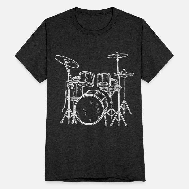 Pro Drummer Drum Set Cool Drummer T Shirt