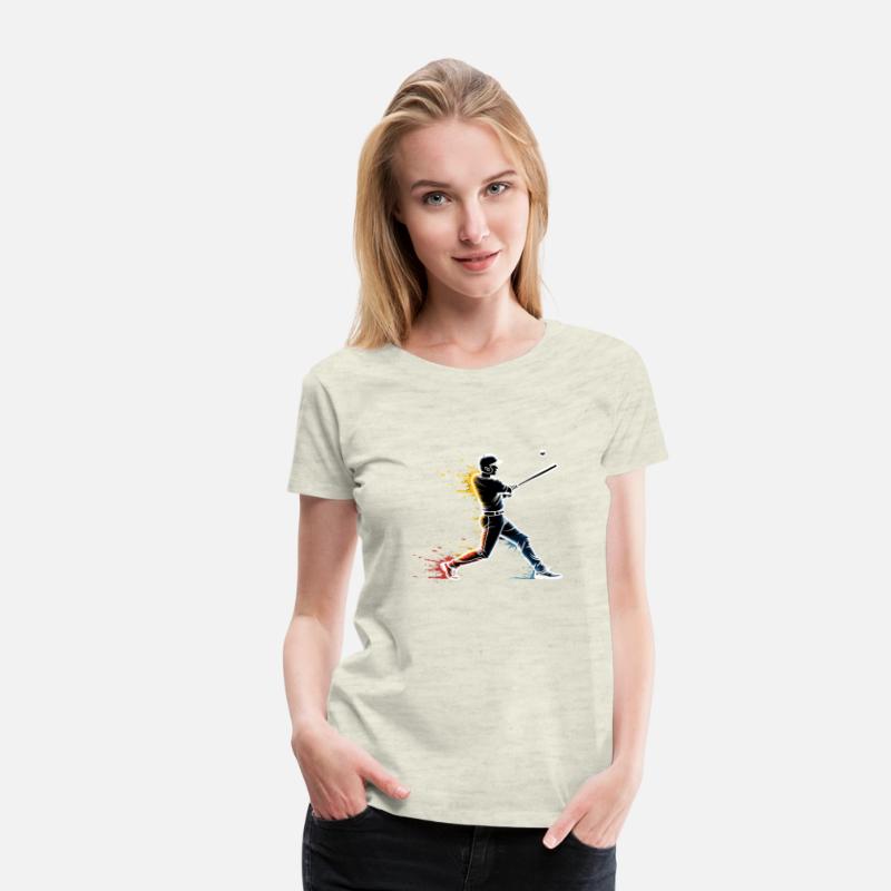 Professional Baseball Player Design for T-Shirt