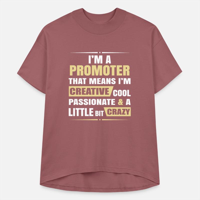 Promoter Creative Cool And Crazy