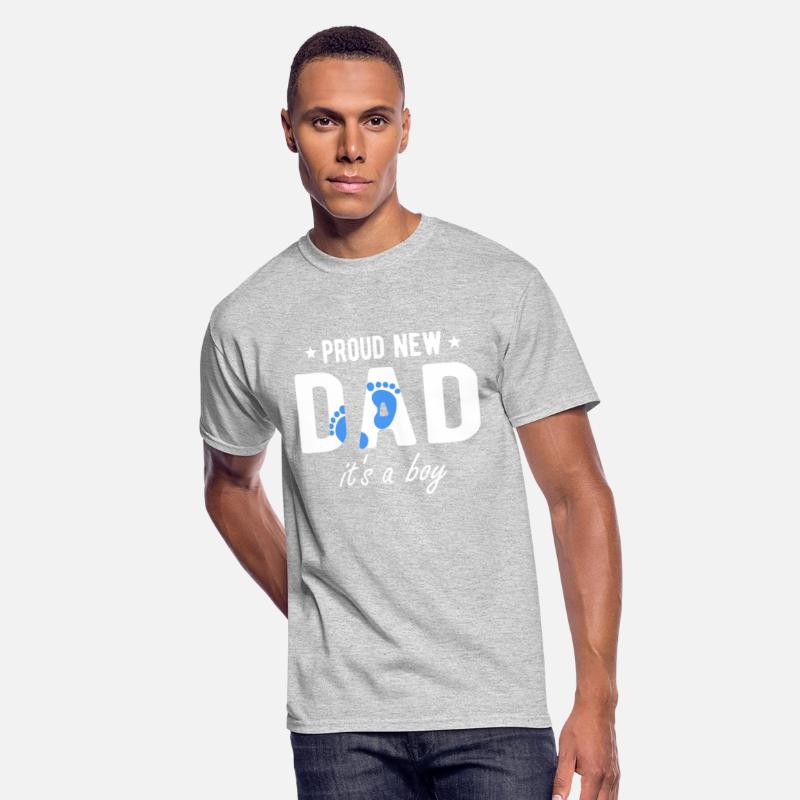 Proud New Dad It s A Boy Shirt Funny New Dad Gift