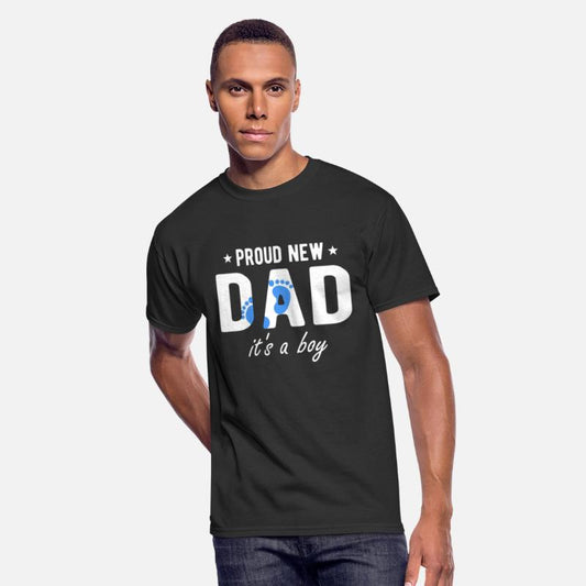 Proud New Dad It s A Boy Shirt Funny New Dad Gift
