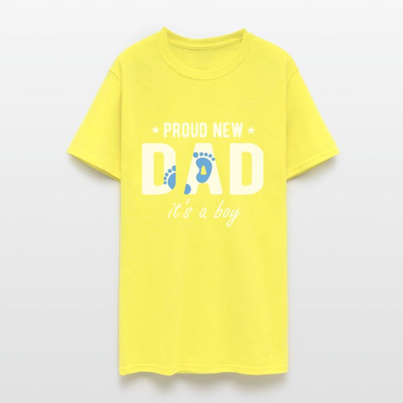 Proud New Dad It s A Boy Shirt Funny New Dad Gift