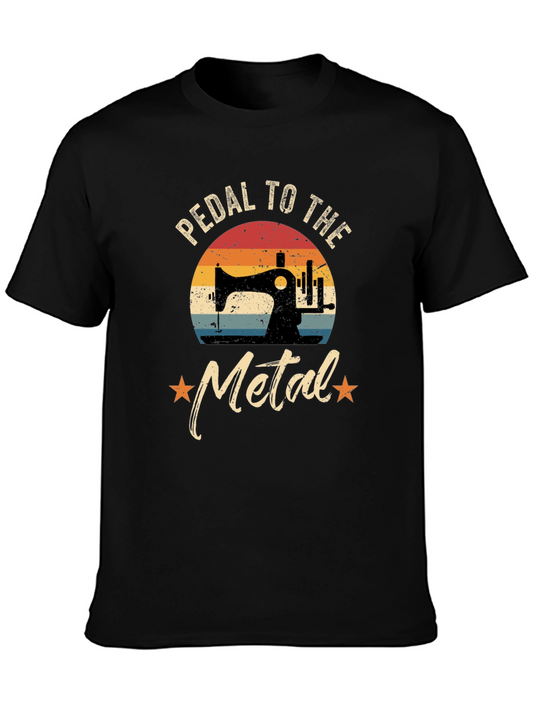 Pedal to the Metal T-Shirt - Sewing Machine Design