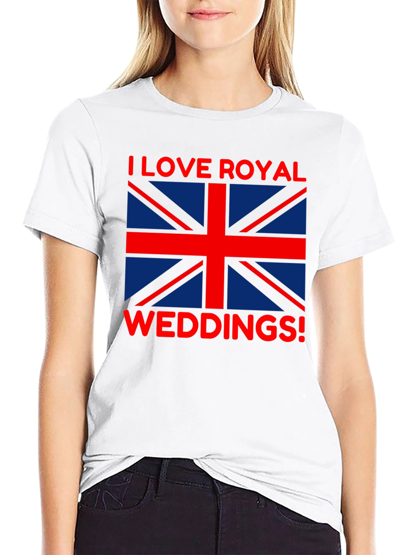 I Love Royal Weddings T-Shirt - Union Jack Flag