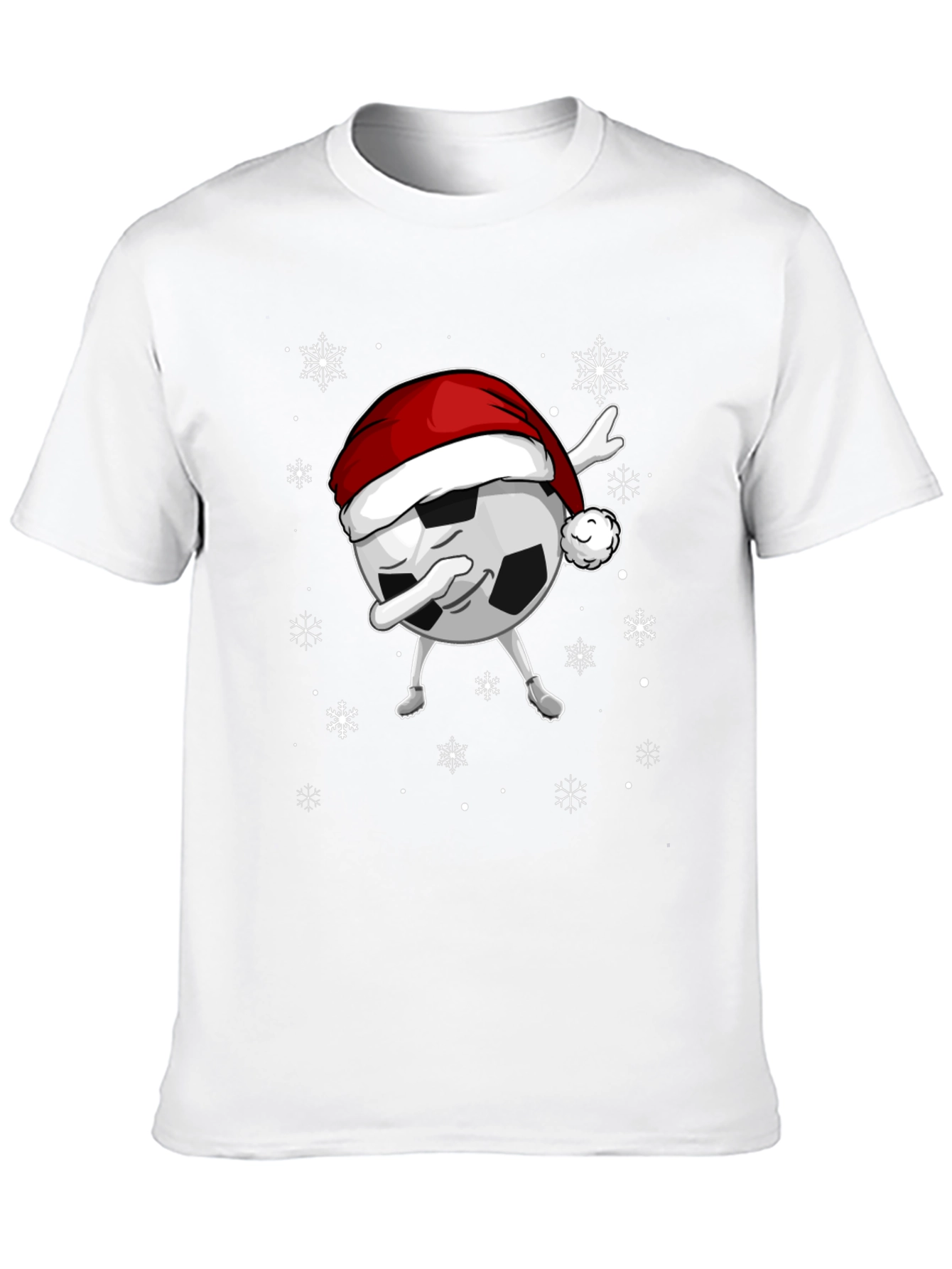 Festive Soccer Christmas T-Shirt
