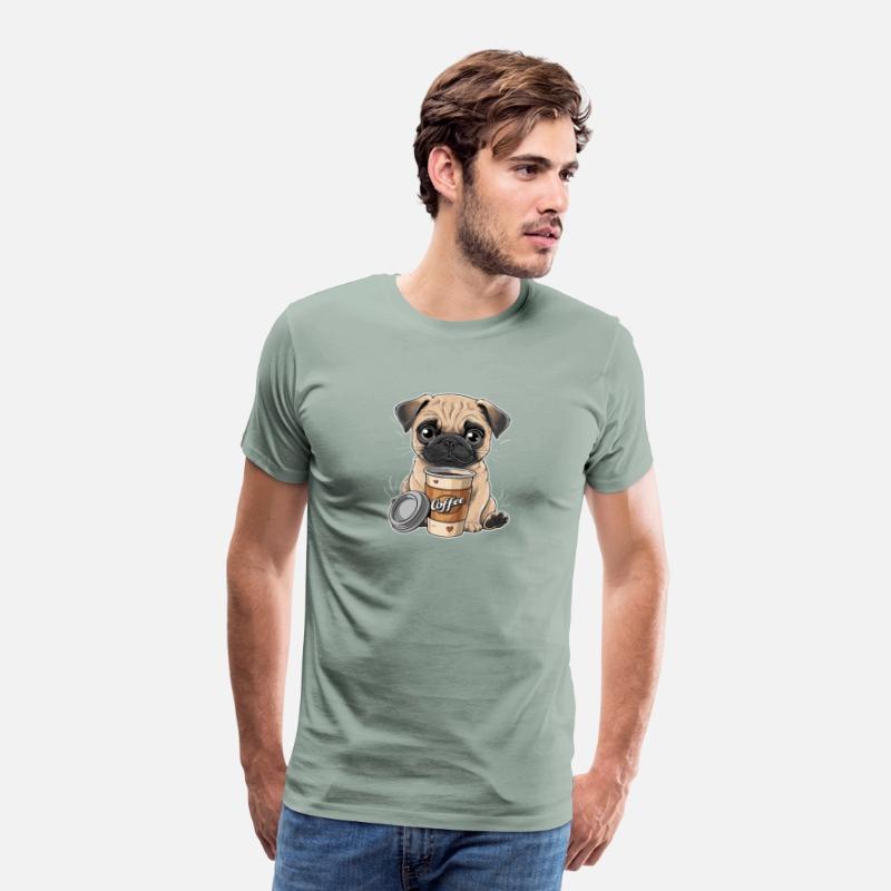 Pug Dog Owner Pug Love Coffee for Pug Lover