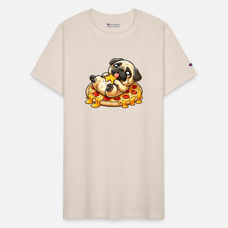 Pug Loves Pizza: Cheese Lover's Design