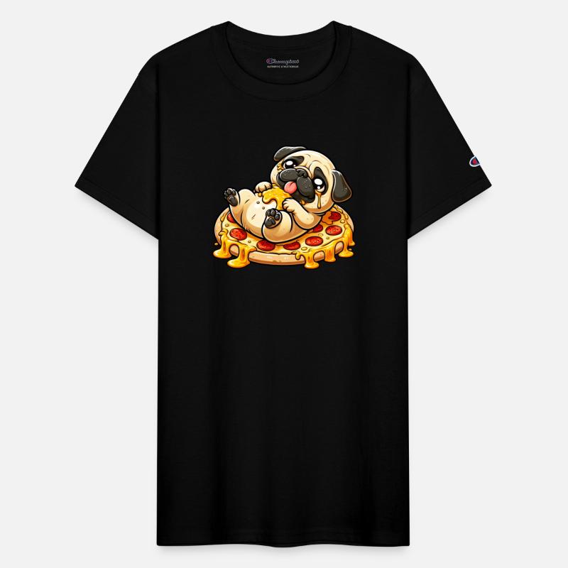 Pug Loves Pizza: Cheese Lover's Design