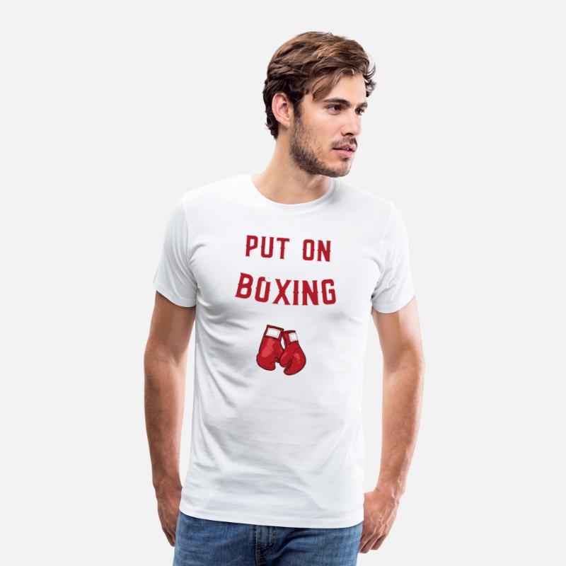 Put On Your Boxing Gloves Spar Sports Boxer Boxing