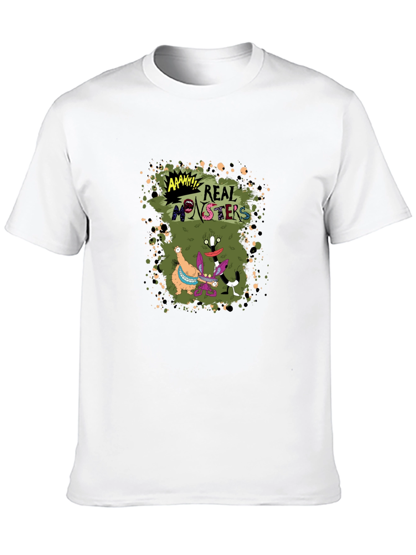 Real Monsters Black T-Shirt