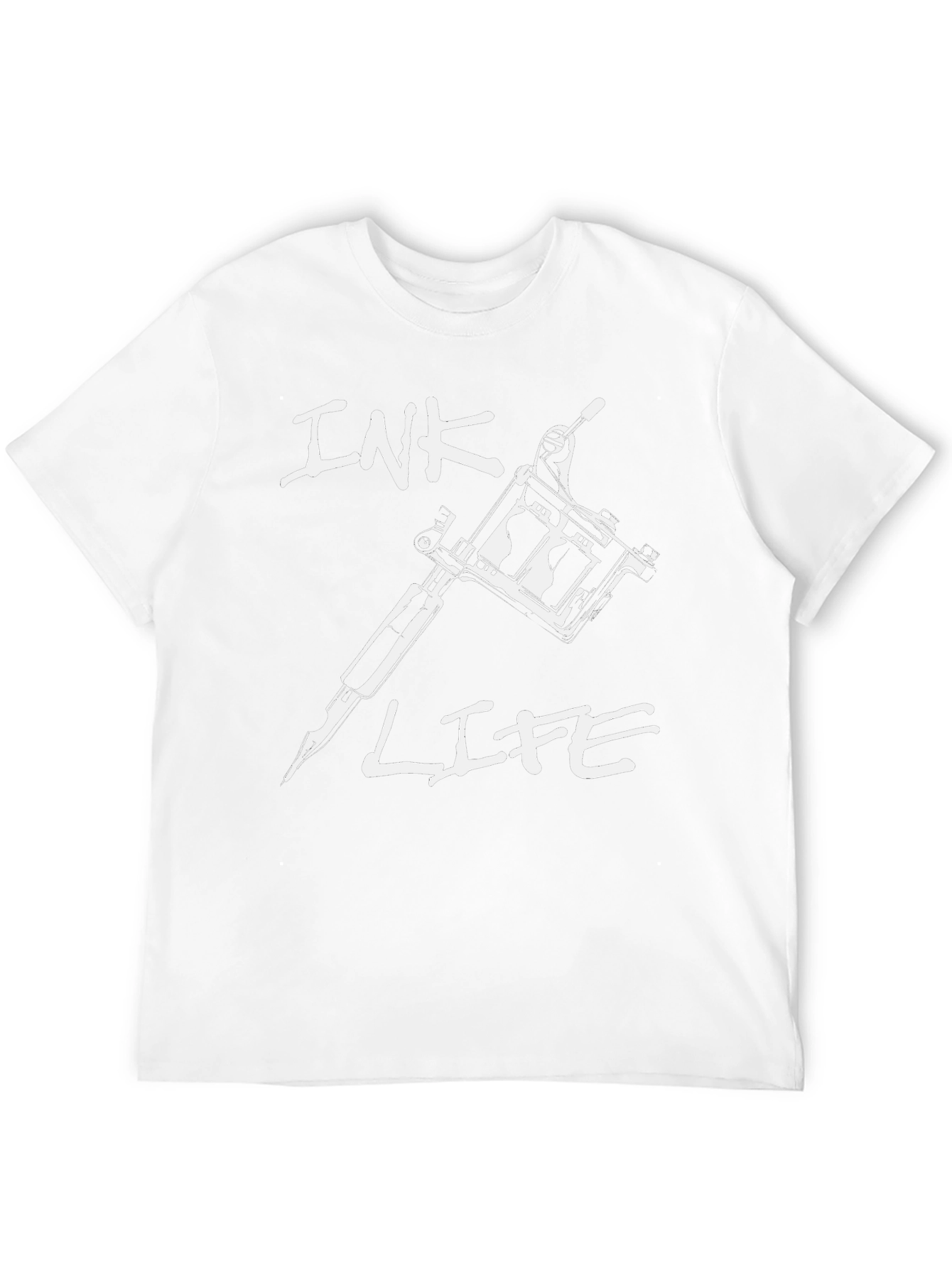Ink Life Tattoo Gun Graphic T-Shirt