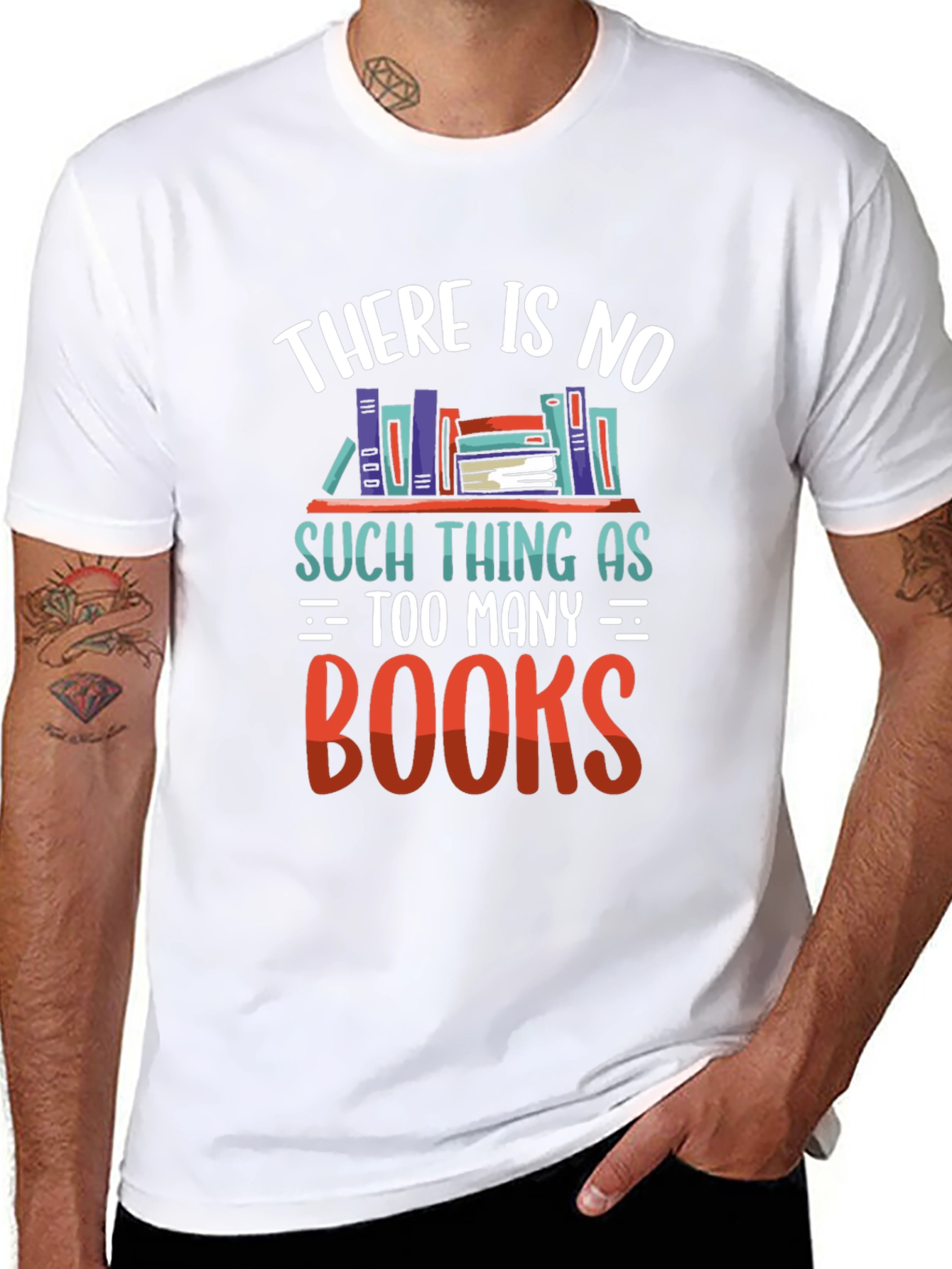 Book Lover T-Shirt - Too Many Books
