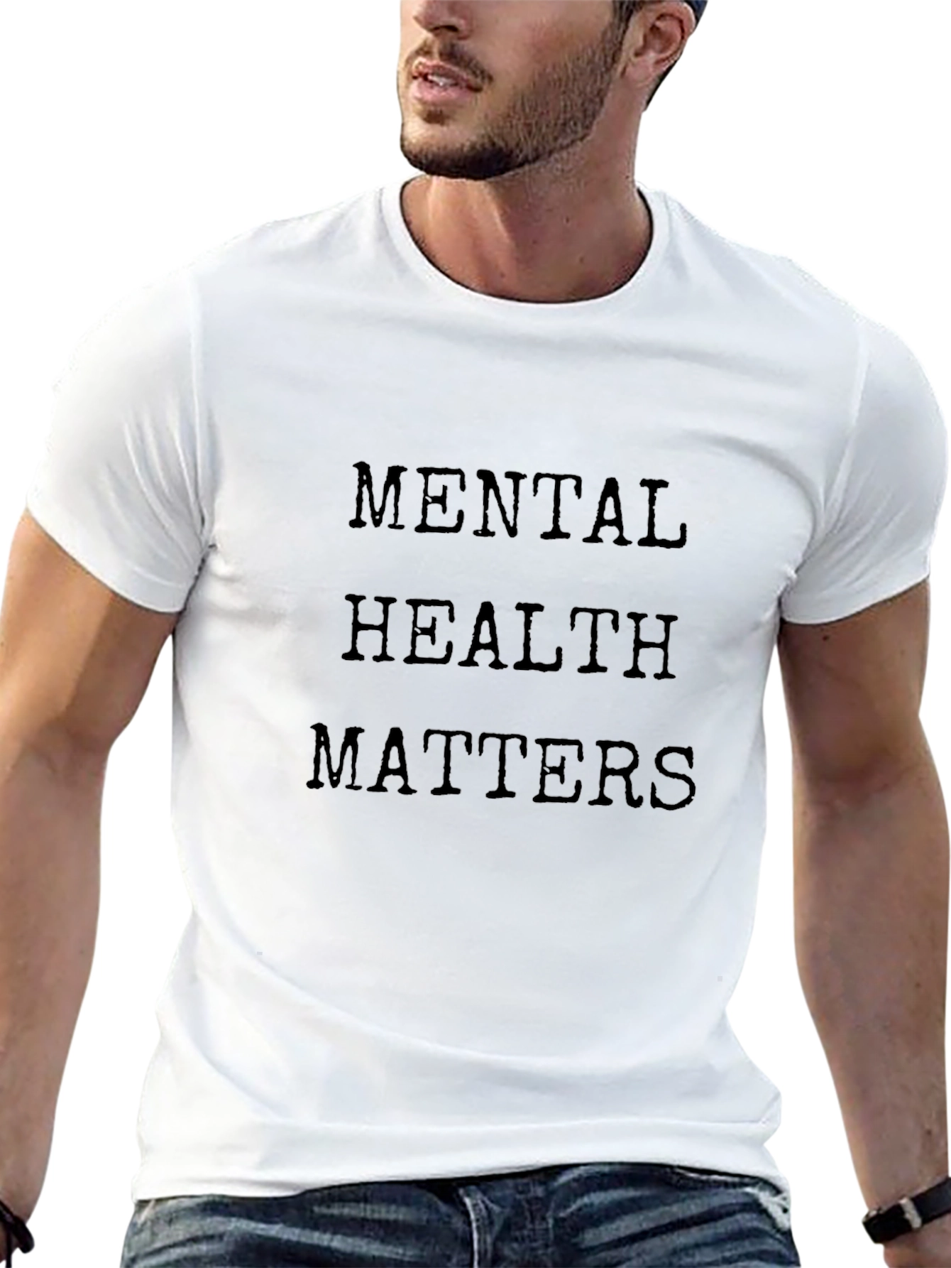 Mental Health Matters Black T-Shirt