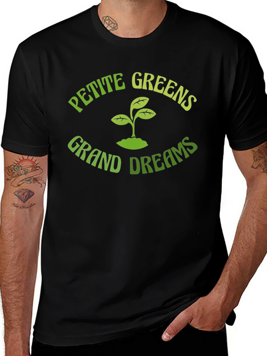 Petite Greens Grand Dreams Graphic Tee