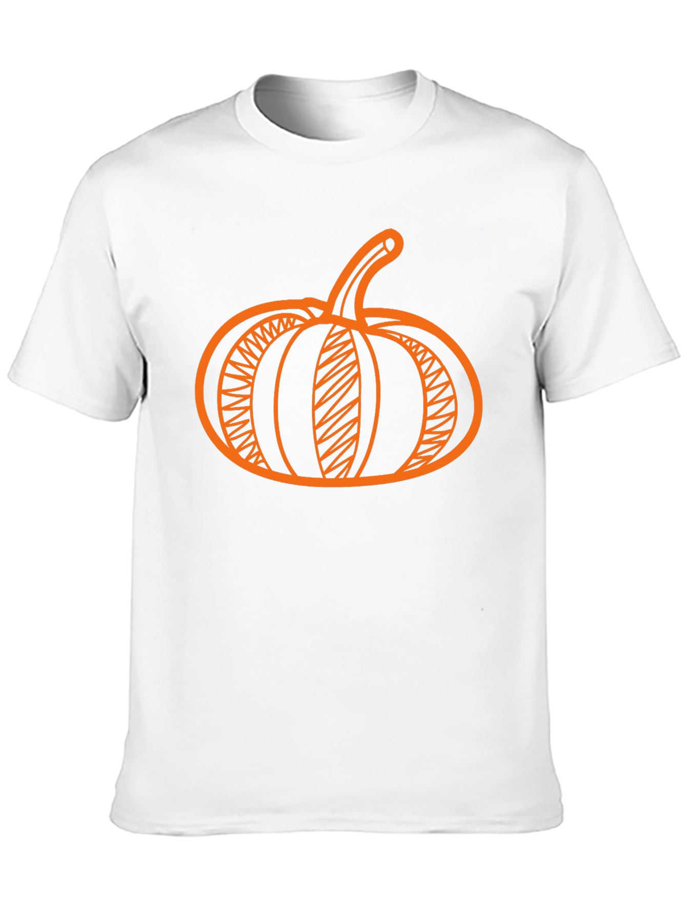 Pumpkin Halloween T-Shirt - Black