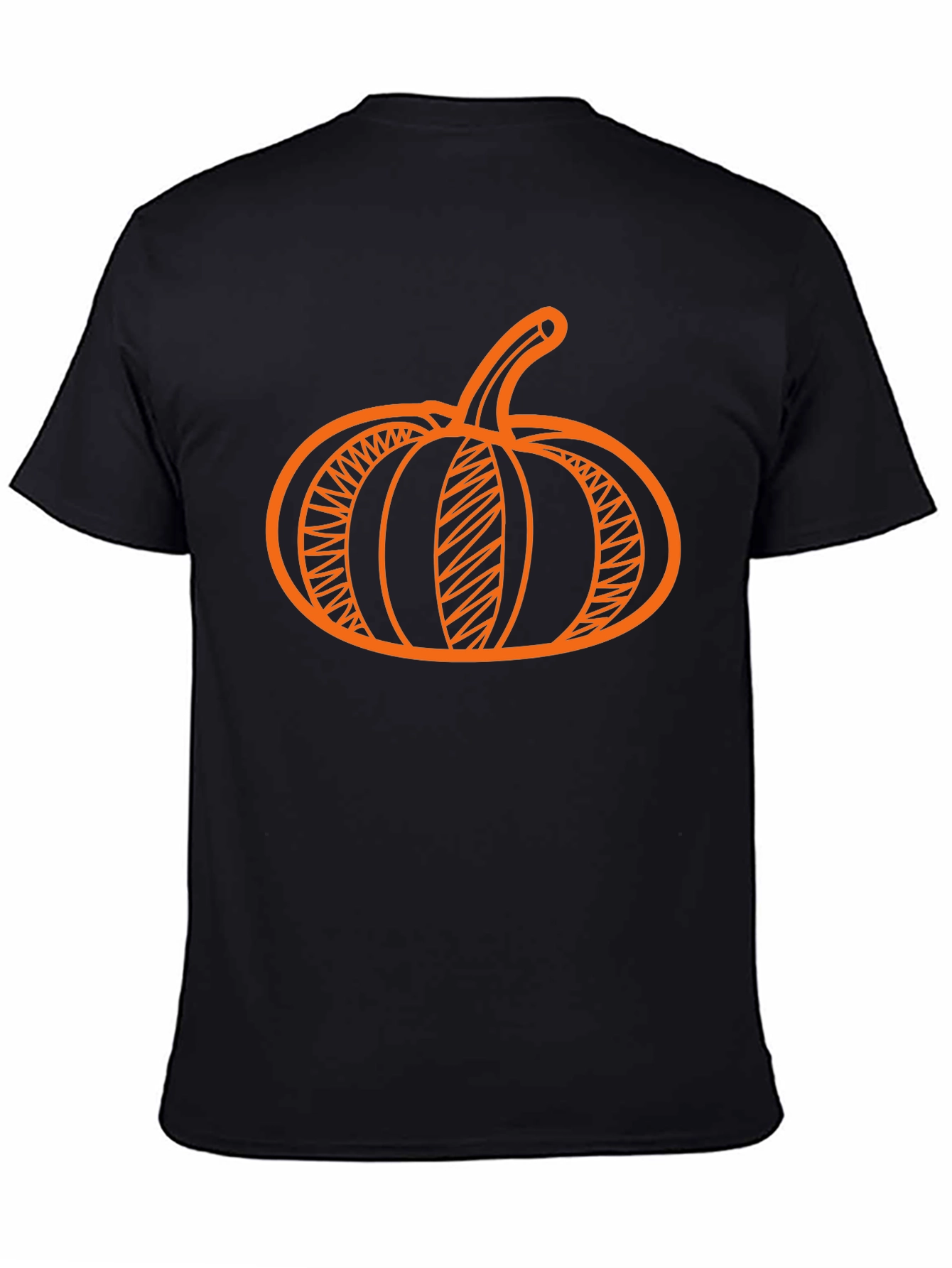 Pumpkin Halloween T-Shirt - Black