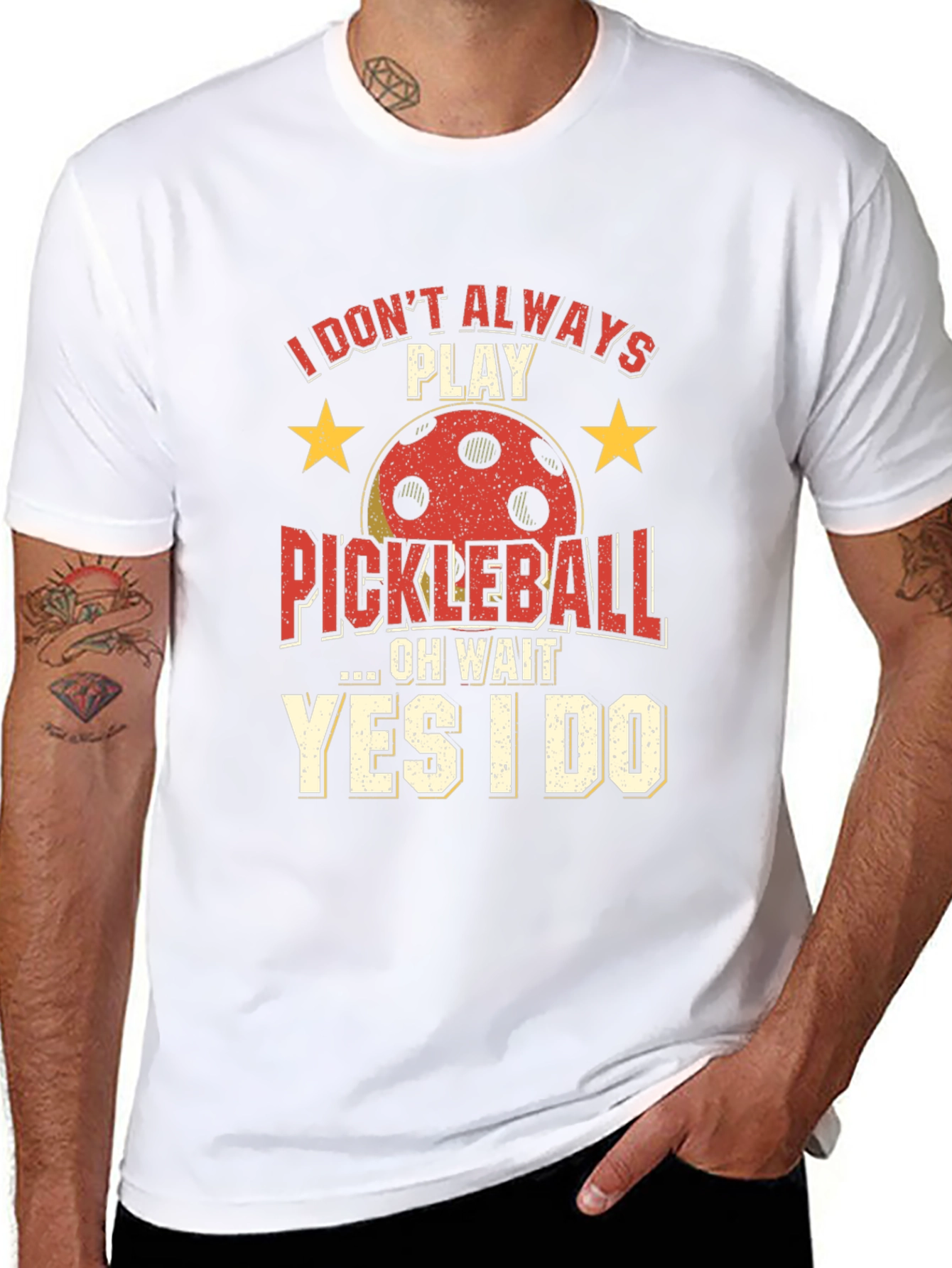 Funny Pickleball T-Shirt - Always Play Pickleball!