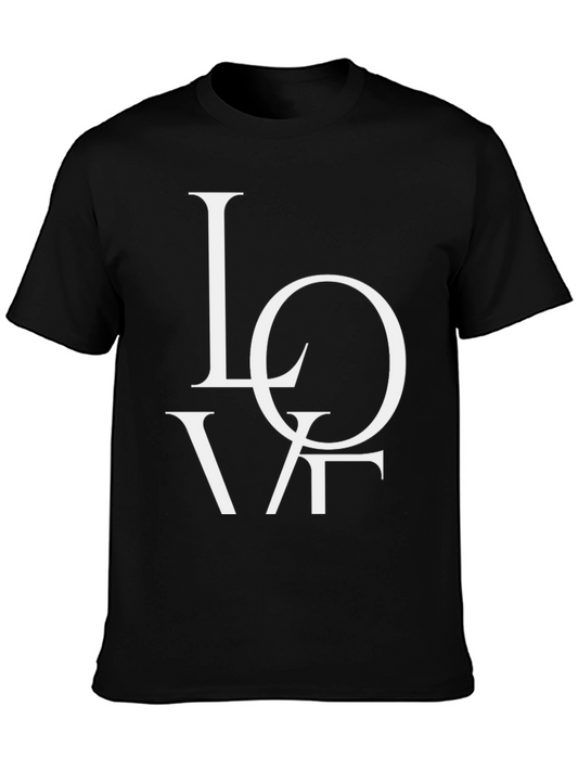 LOVE Graphic T-Shirt - Modern Design