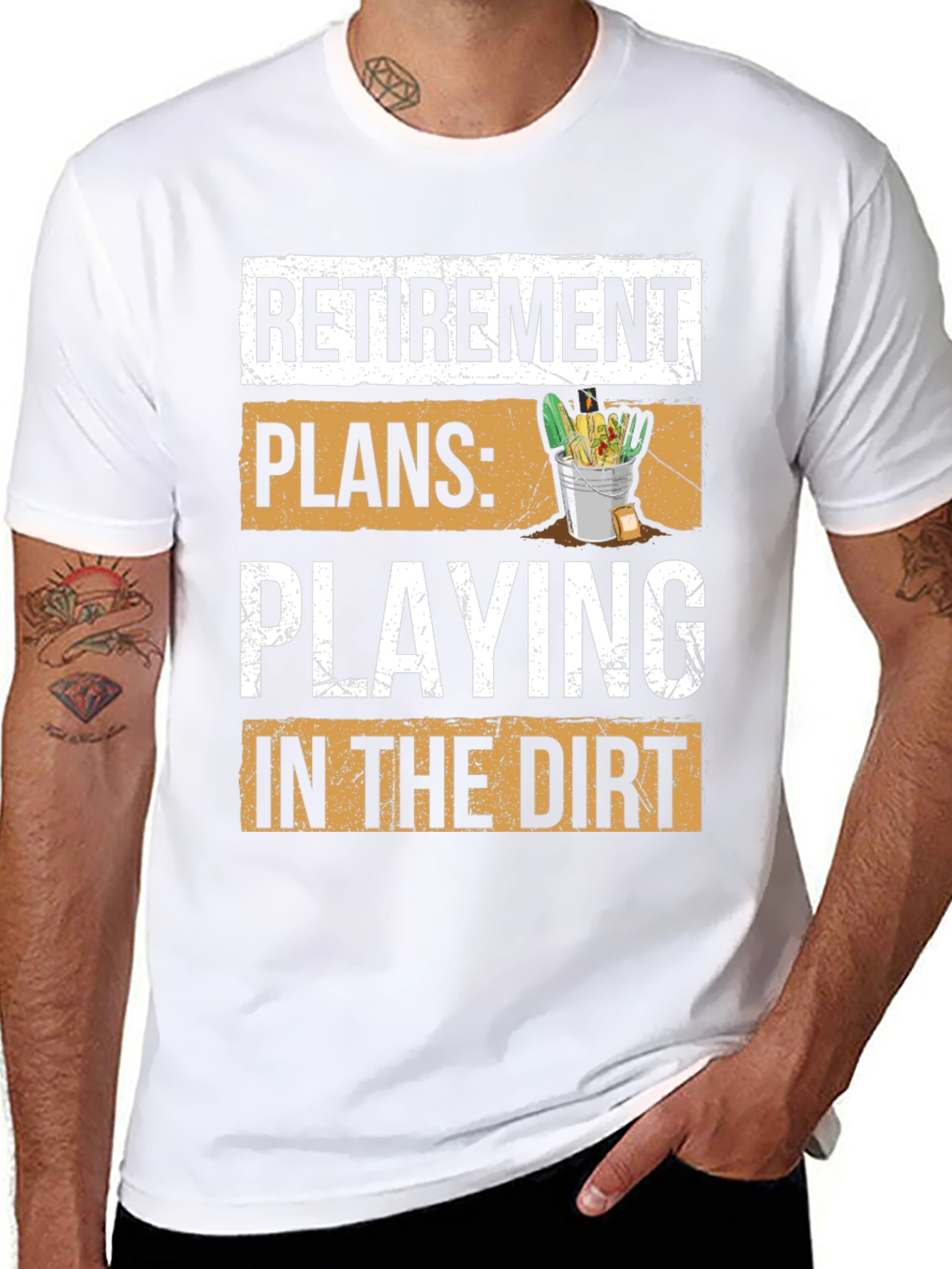 Retirement Plans T-Shirt - Playing in the Dirt
