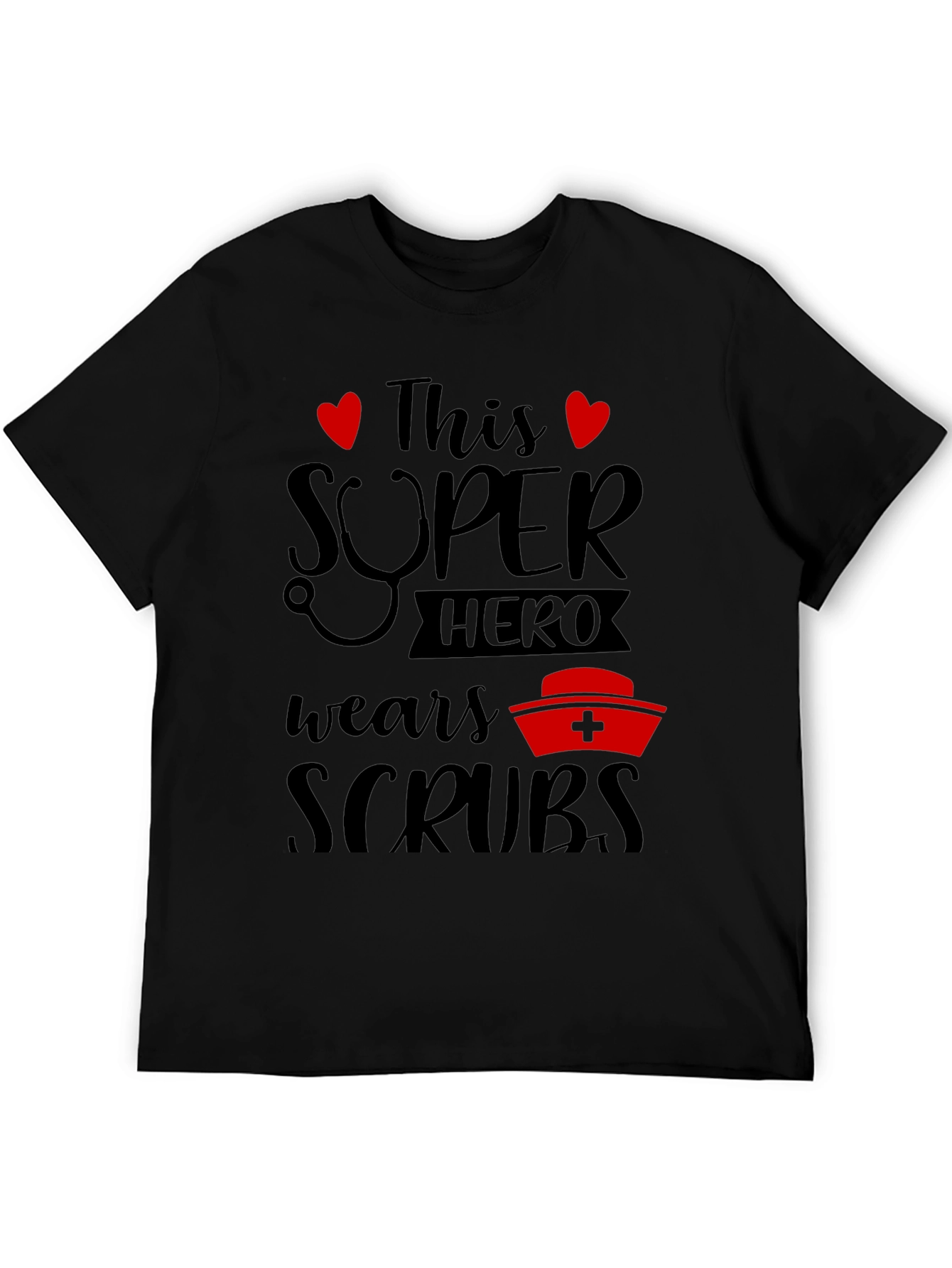 Superhero Scrubs T-Shirt - Nurse Apparel