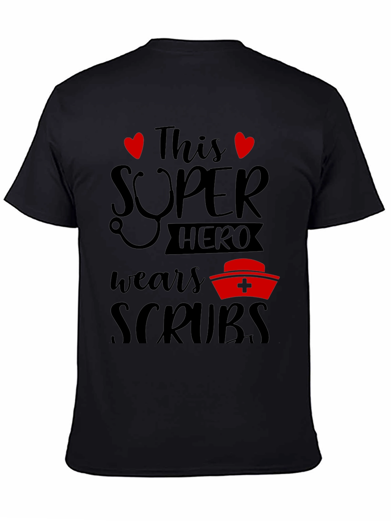 Superhero Scrubs T-Shirt - Nurse Apparel