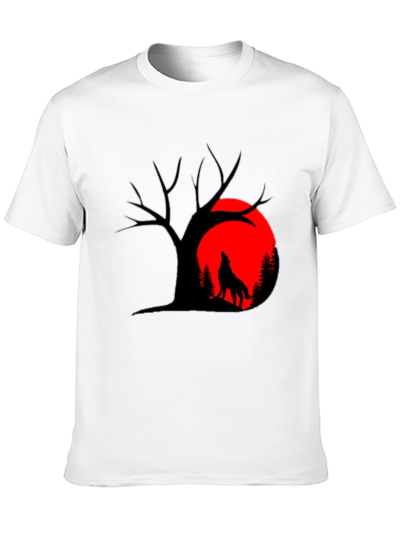 Wolf Moon Graphic T-Shirt