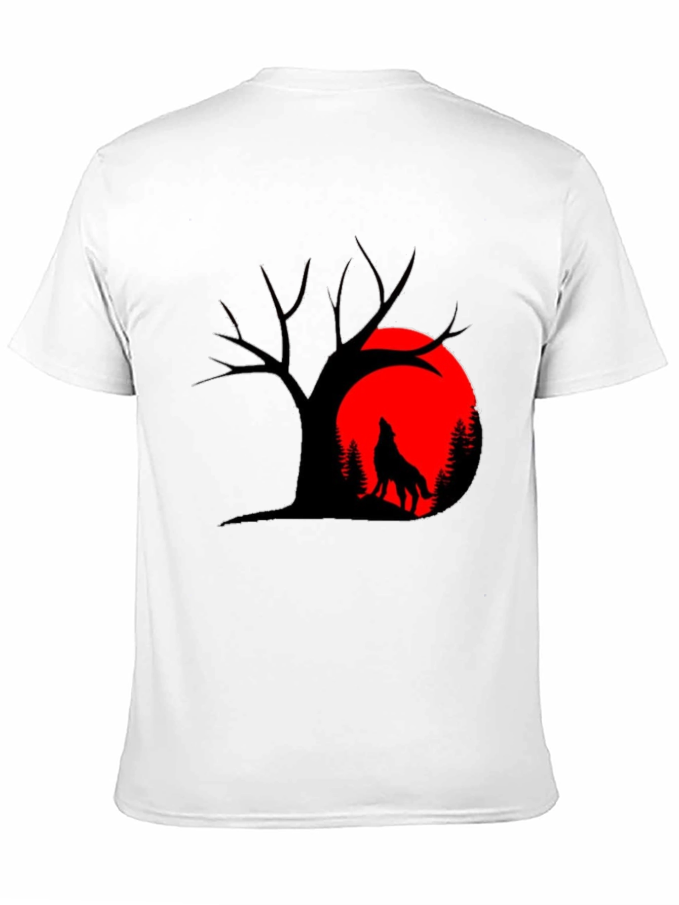 Wolf Moon Graphic T-Shirt