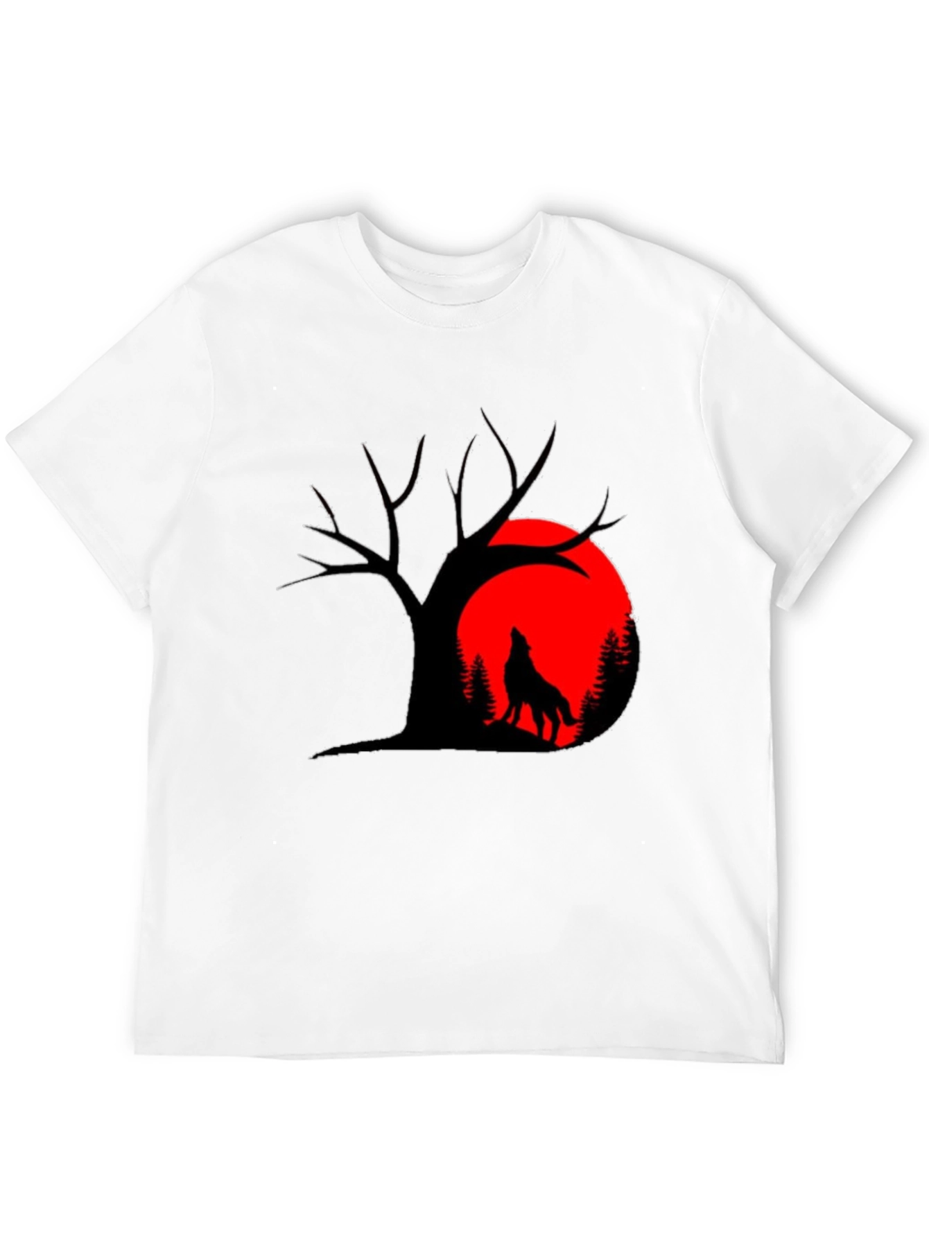 Wolf Moon Graphic T-Shirt