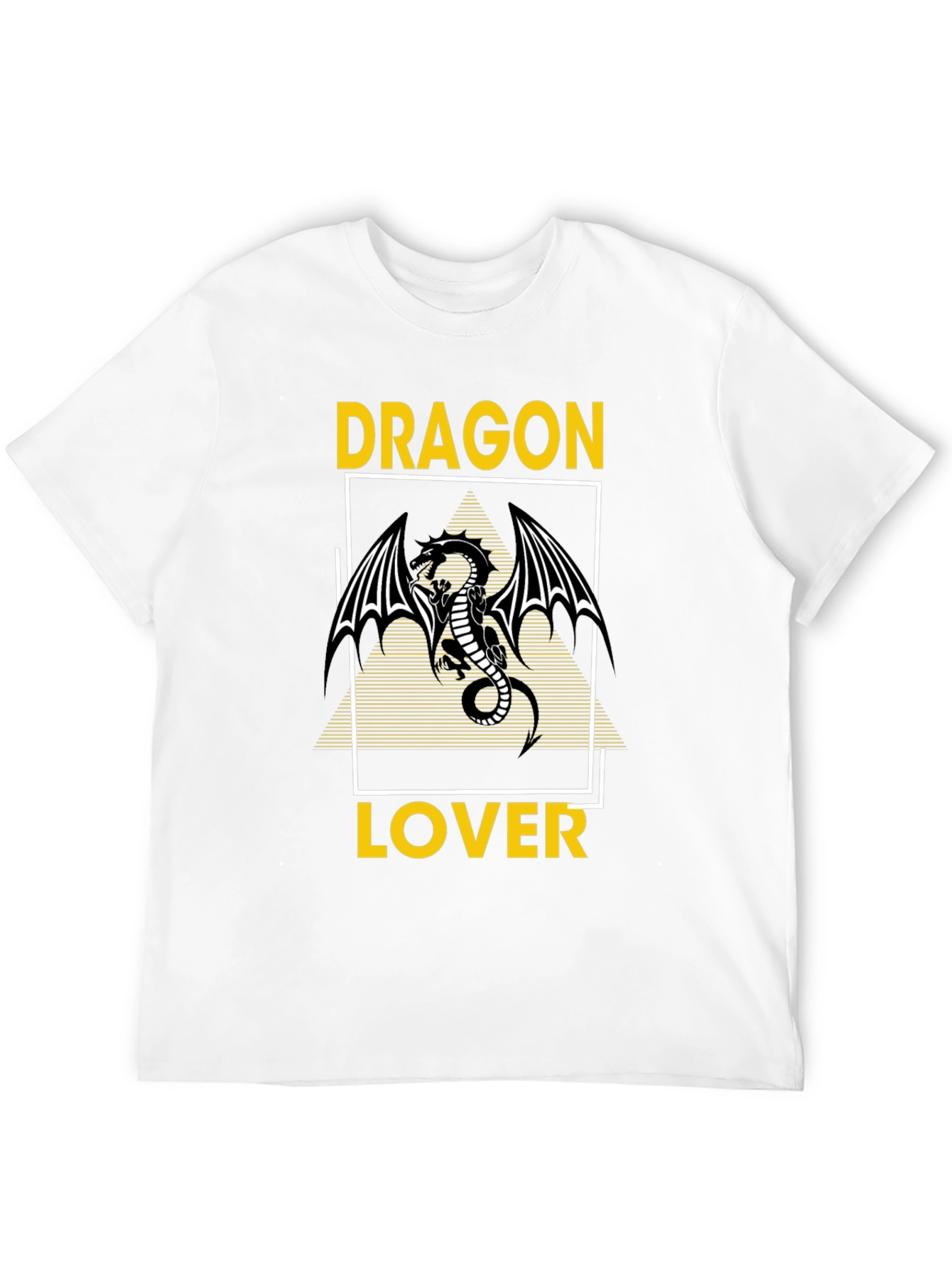 Dragon Lover Black T-Shirt - Graphic Tee