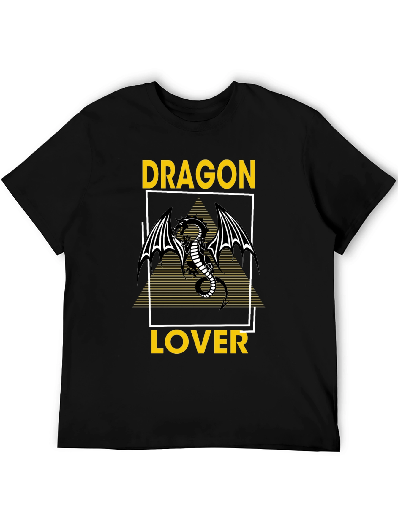 Dragon Lover Black T-Shirt - Graphic Tee