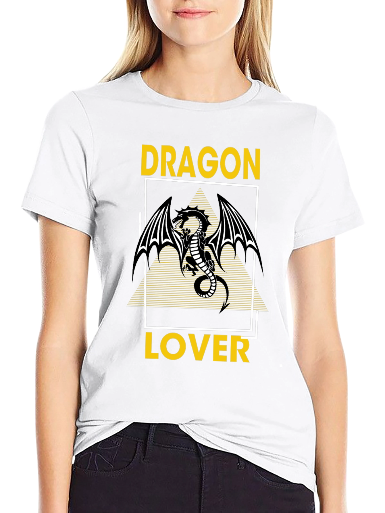 Dragon Lover Black T-Shirt - Graphic Tee