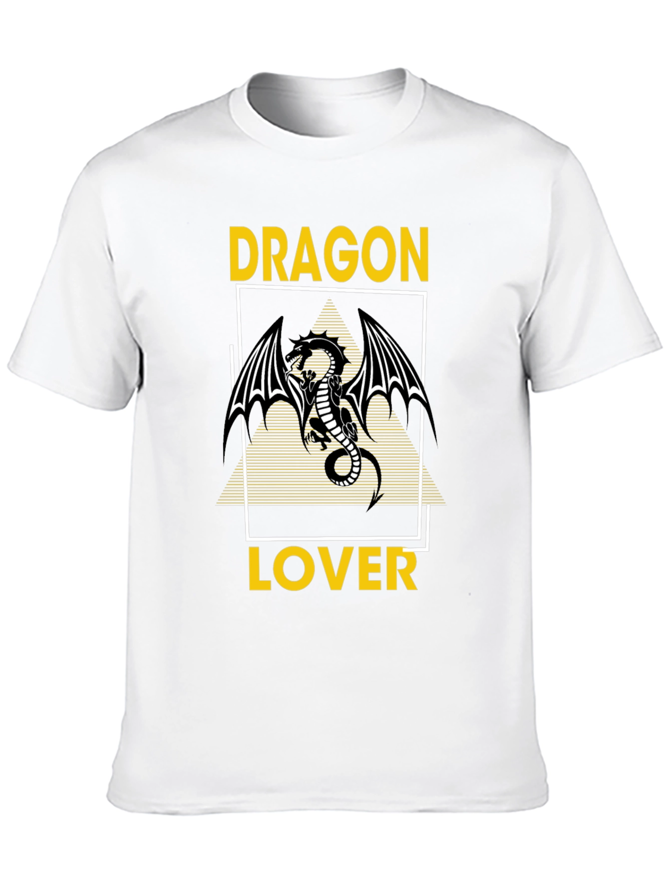 Dragon Lover Black T-Shirt - Graphic Tee
