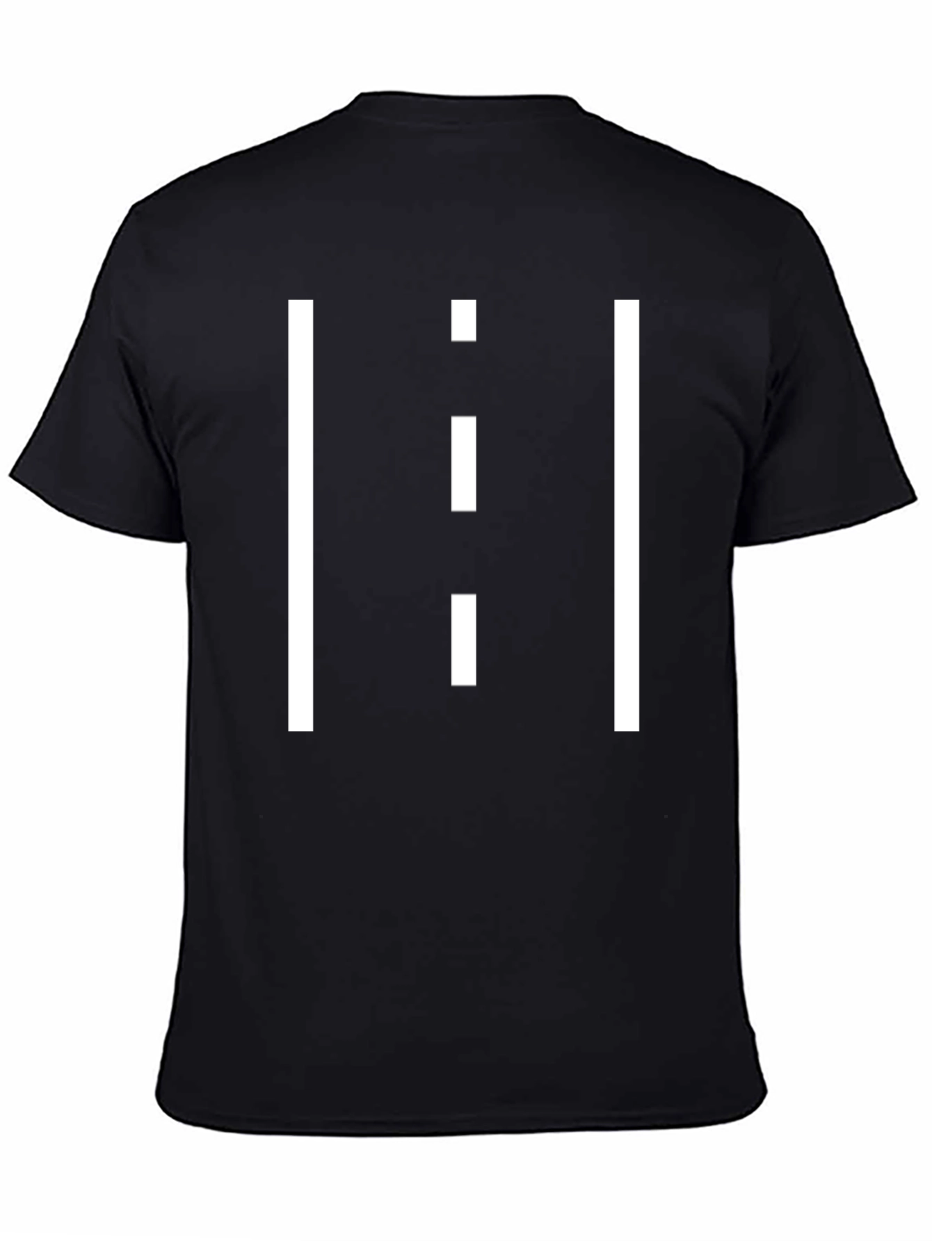 Roadway Tee: Black Graphic Print T-Shirt