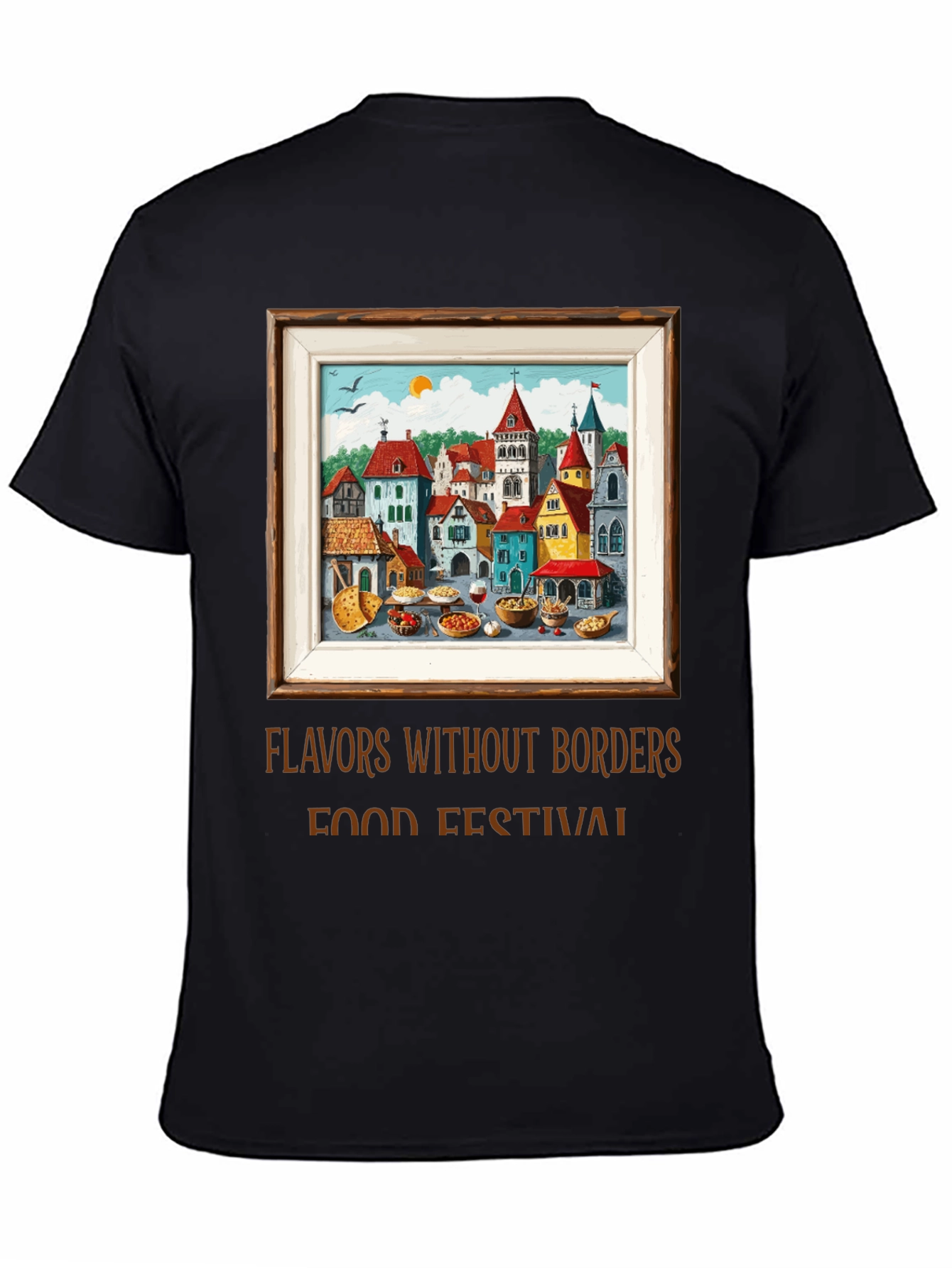 Flavors Without Borders Food Festival T-Shirt