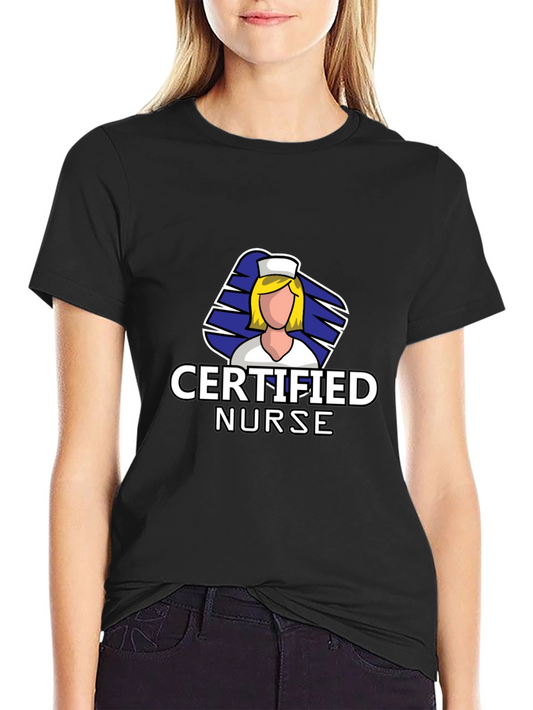 Certified Nurse T-Shirt - Unisex Crew Neck - Medical Apparel