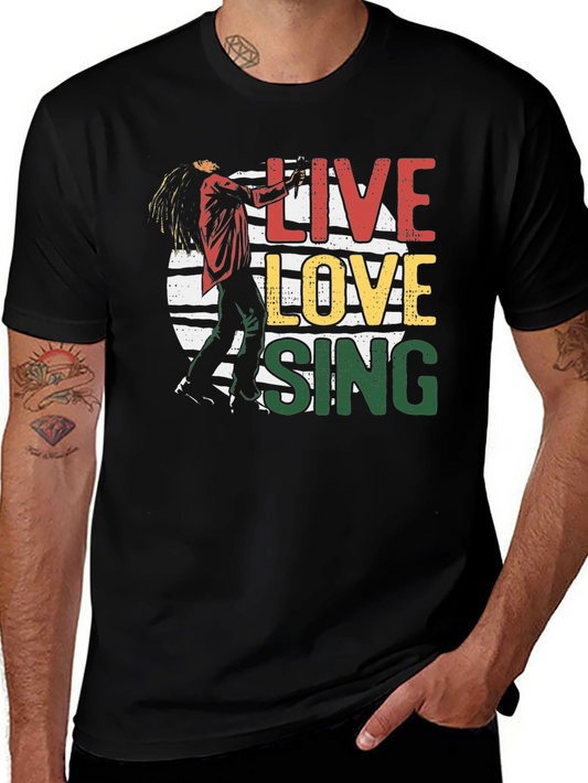 Live Love Sing Graphic Tee