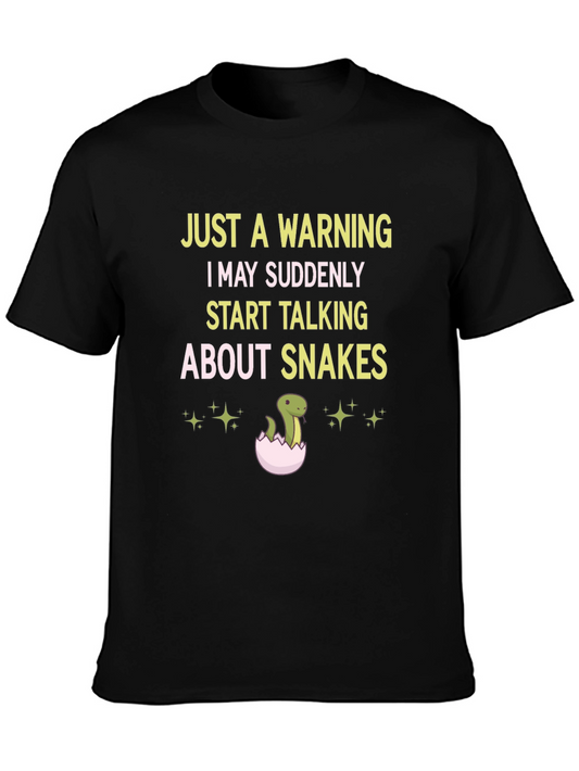 Warning Snake Lover T-Shirt