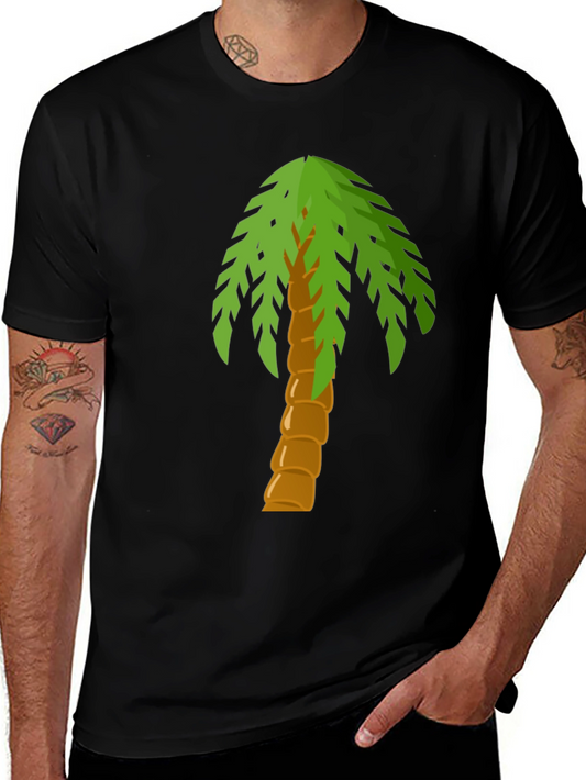 Palm Tree Graphic Tee - Tropical Vibes