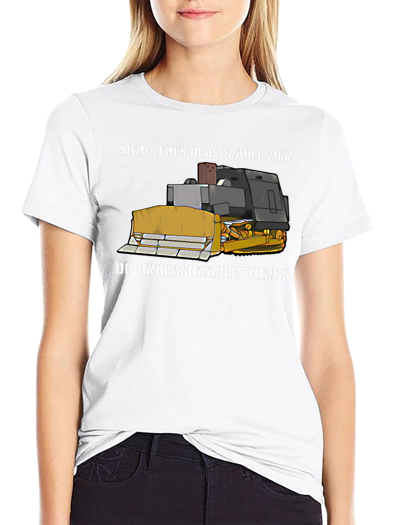 Reasonable Men Bulldozer T-Shirt