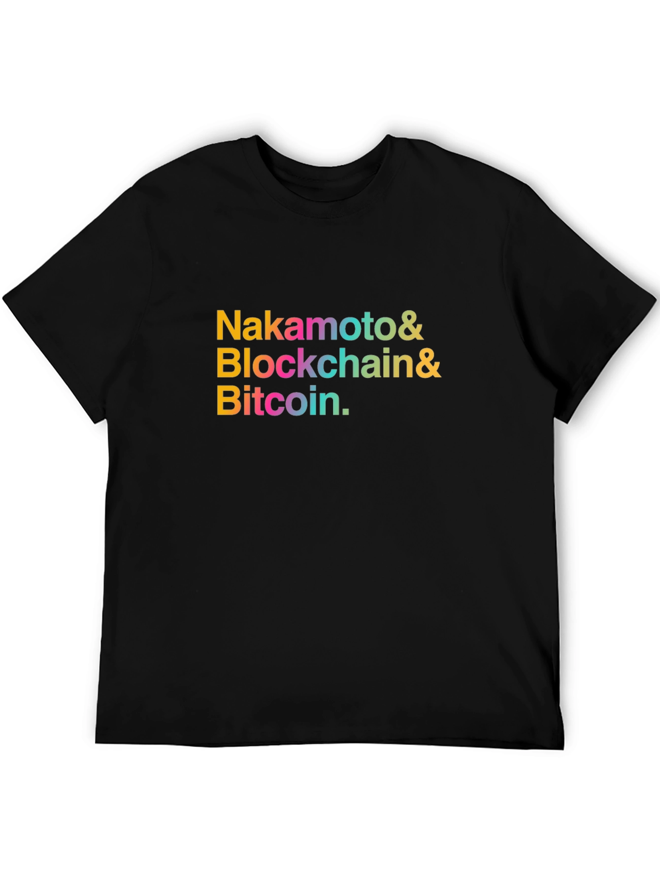Nakamoto Blockchain Bitcoin T-Shirt