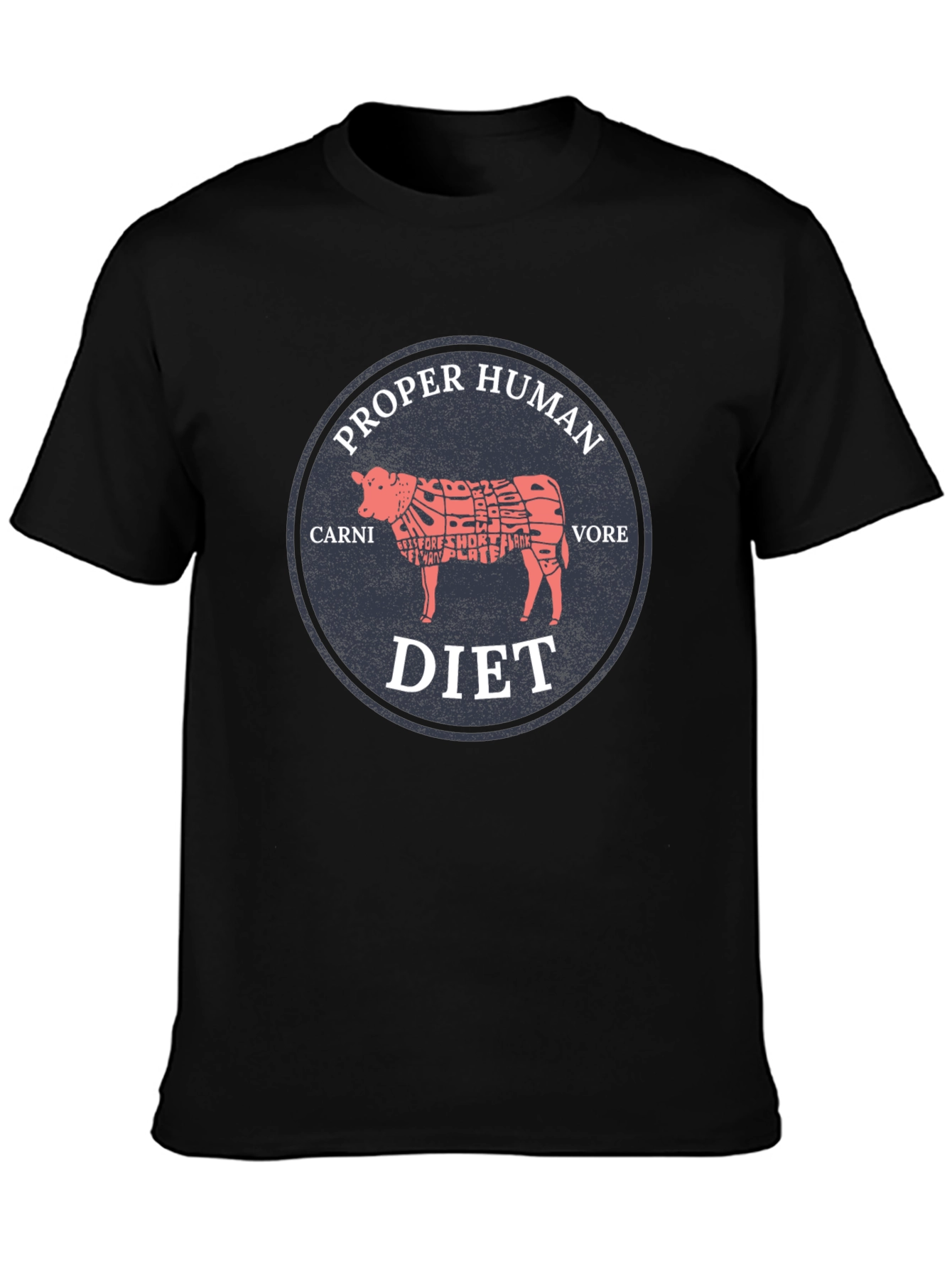 Proper Human Diet T-Shirt - Carnivore Edition